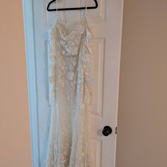 New ASOS wedding dress FREE EARRINGS - Picture 13 of 16